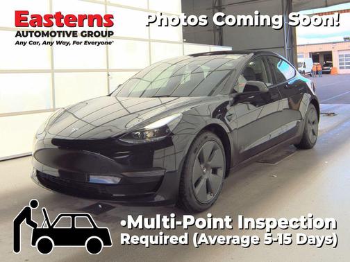 Solid Black 2023 Tesla Model 3 Standard Range