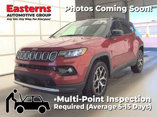 Red Hot Pearlcoat 2025 Jeep Compass Limited