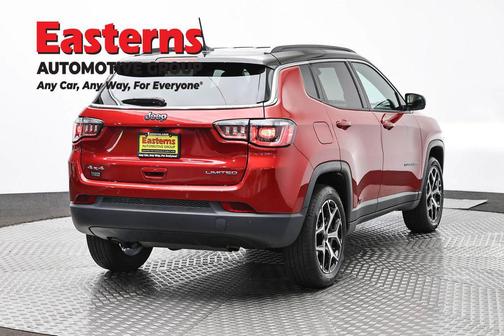 Red Hot Pearlcoat 2025 Jeep Compass Limited
