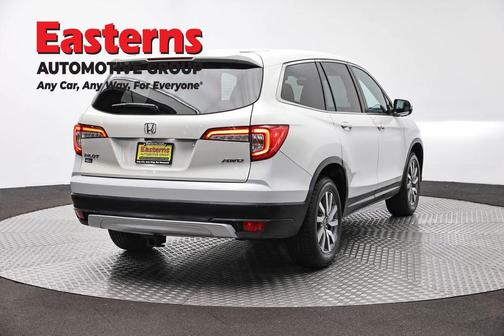 White Diamond Pearl 2019 Honda Pilot EX-L