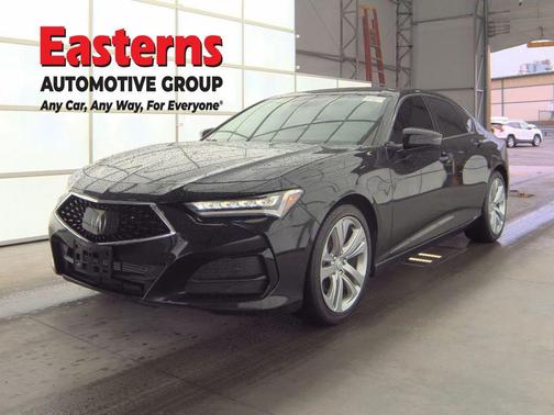 Black 2022 Acura TLX Technology