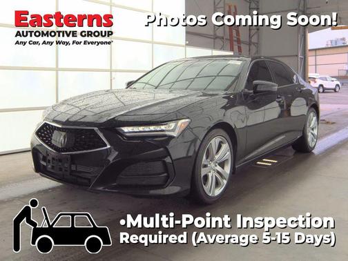 Black 2022 Acura TLX Technology