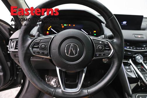 Black 2022 Acura TLX Technology