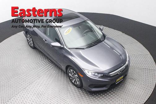 Modern Steel Metallic 2017 Honda Civic EX