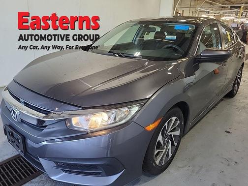 Modern Steel Metallic 2017 Honda Civic EX