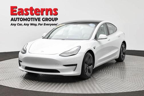Pearl White Multi-Coat 2019 Tesla Model 3 Long Range