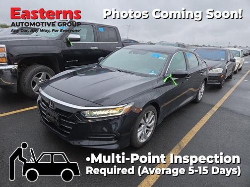 Crystal Black Pearl 2018 Honda Accord LX