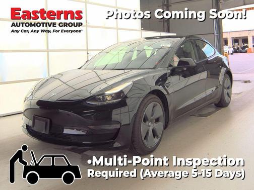 Solid Black 2023 Tesla Model 3 Standard Range