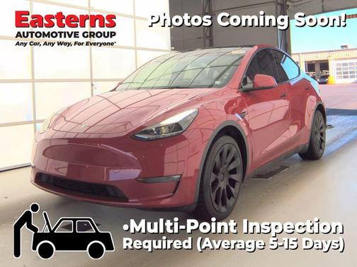 Red Multi-Coat 2023 Tesla Model Y Long Range Dual Motor All-Wheel Drive