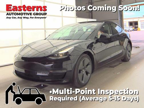 Solid Black 2023 Tesla Model 3 Standard Range