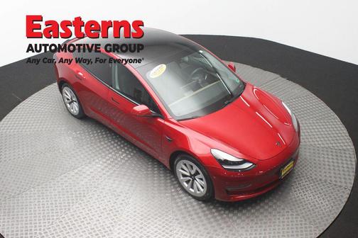 Red Multi-Coat 2021 Tesla Model 3 Standard Range Plus
