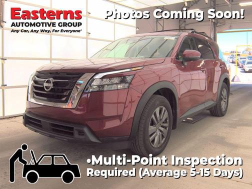 Scarlet Ember 2024 Nissan Pathfinder SV 4WD