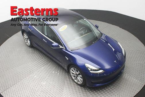Deep Blue Metallic 2019 Tesla Model 3 Long Range