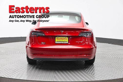 Red Multi-Coat 2018 Tesla Model 3 Long Range
