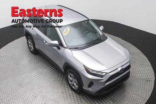 Silver Sky Metallic 2024 Toyota RAV4 Hybrid XLE