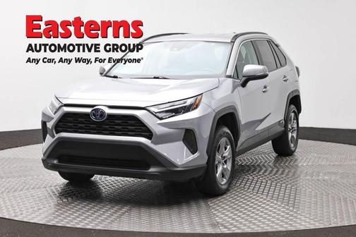 Silver Sky Metallic 2024 Toyota RAV4 Hybrid XLE