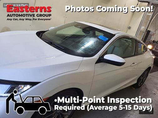 Platinum White Pearl 2019 Honda Civic EX