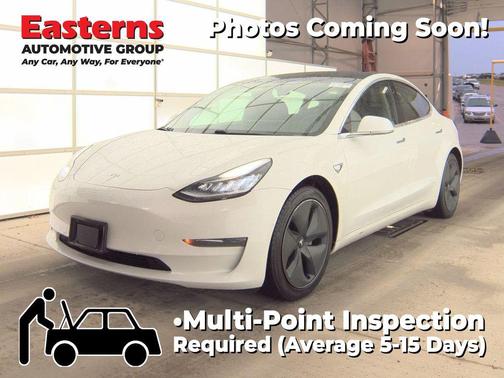 Pearl White Multi-Coat 2020 Tesla Model 3 Long Range