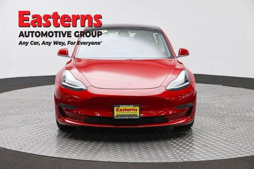 Red Multi-Coat 2018 Tesla Model 3 Long Range