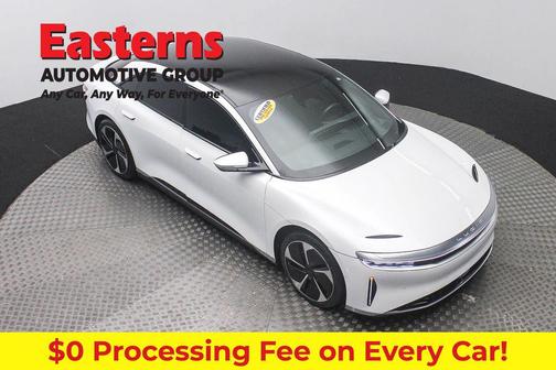 Stellar White Metallic 2023 Lucid Air Pure