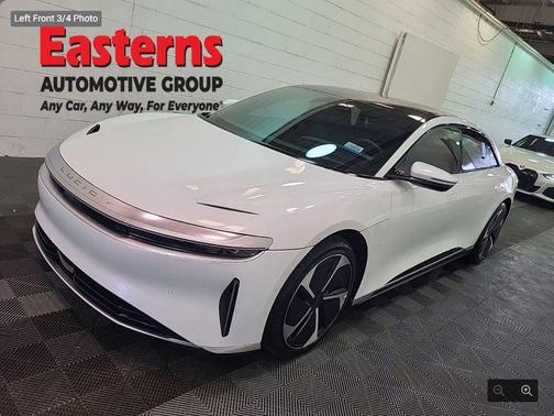 Stellar White Metallic 2023 Lucid Air Pure