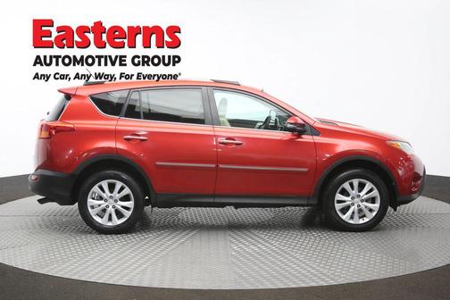 Red 2015 Toyota RAV4 Limited