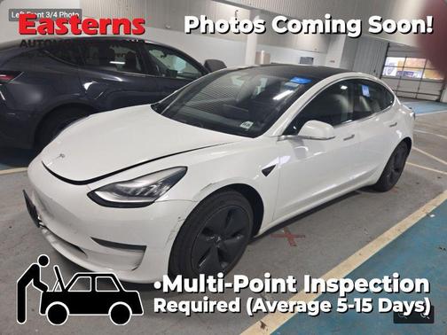 Pearl White Multi-Coat 2019 Tesla Model 3 Standard Range
