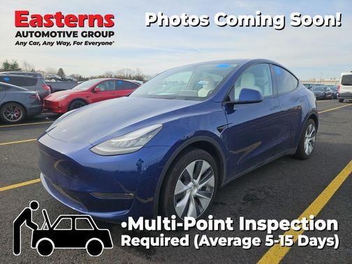Deep Blue Metallic 2020 Tesla Model Y Long Range Dual Motor All-Wheel Drive