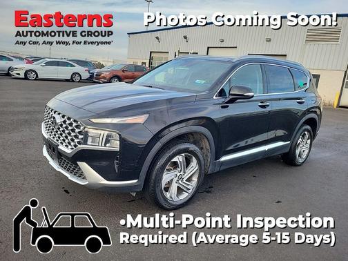 Twilight Black 2021 Hyundai SANTA FE SEL 2.4