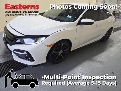 Platinum White Pearl 2021 Honda Civic Sport