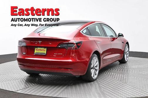 Red Multi-Coat 2019 Tesla Model 3 Long Range