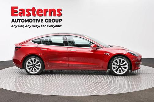 Red Multi-Coat 2019 Tesla Model 3 Long Range