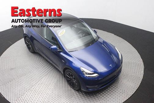 Deep Blue Metallic 2021 Tesla Model Y Long Range Dual Motor All-Wheel Drive