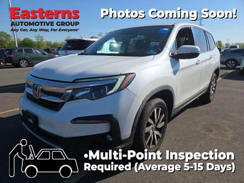 Platinum White Pearl 2020 Honda Pilot AWD EX
