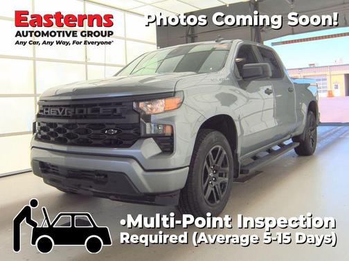 Sterling Grey Metallic 2024 Chevrolet Silverado 1500 Custom
