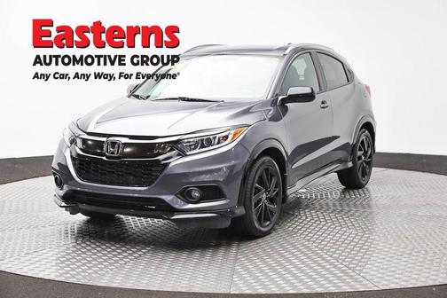 Modern Steel Metallic 2021 Honda HR-V AWD Sport