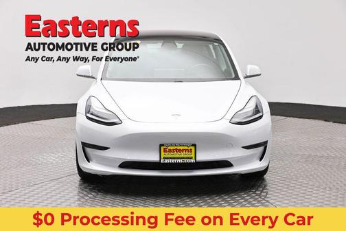 Pearl White Multi-Coat 2018 Tesla Model 3 Long Range
