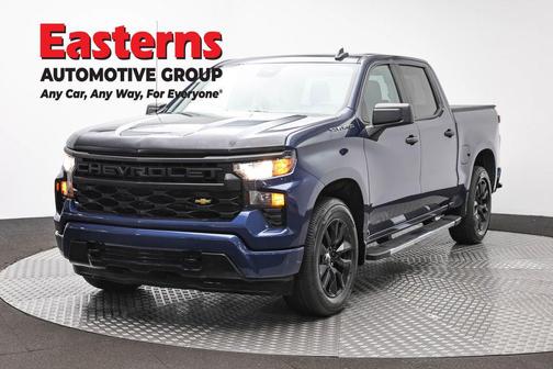 Northsky Blue Metallic 2023 Chevrolet Silverado 1500 Custom