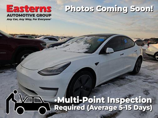 Pearl White Multi-Coat 2020 Tesla Model 3 Standard Range