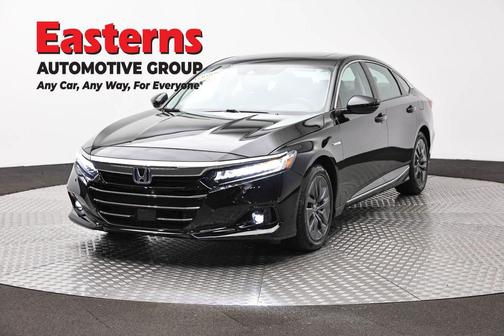 Crystal Black Pearl 2022 Honda Accord Hybrid EX-L