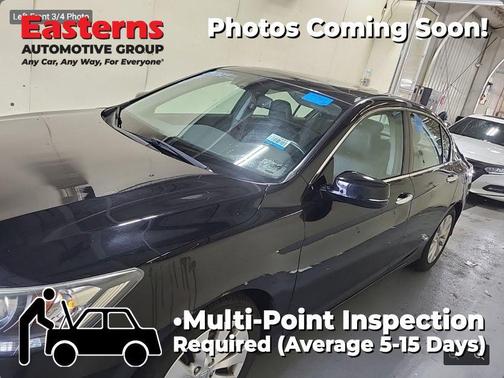 Crystal Black Pearl 2015 Honda Accord EX-L