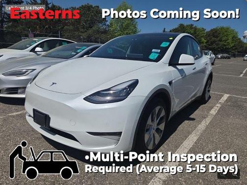 Pearl White Multi-Coat 2021 Tesla Model Y Long Range Dual Motor All-Wheel Drive