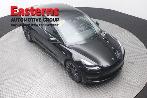 Solid Black 2023 Tesla Model 3 Performance