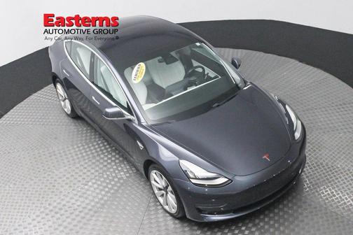 Silver 2018 Tesla Model 3 Long Range