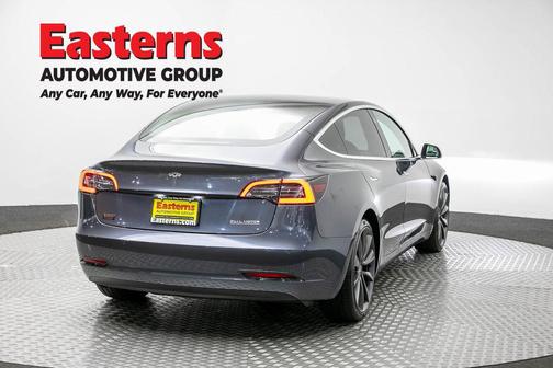 Gray 2020 Tesla Model 3 Performance