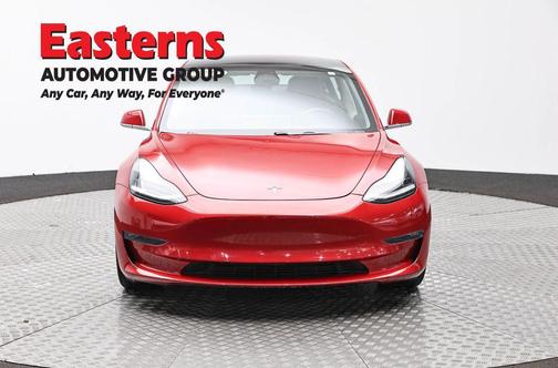 Red Multi-Coat 2018 Tesla Model 3 Long Range