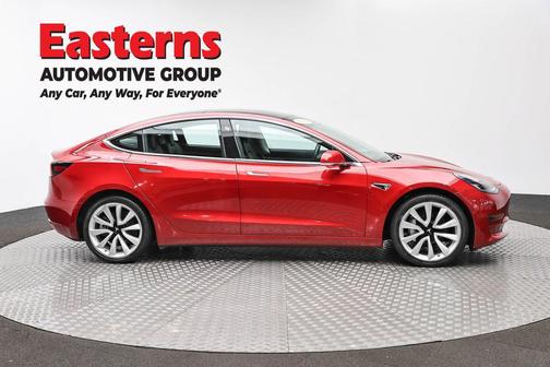 Red Multi-Coat 2018 Tesla Model 3 Long Range