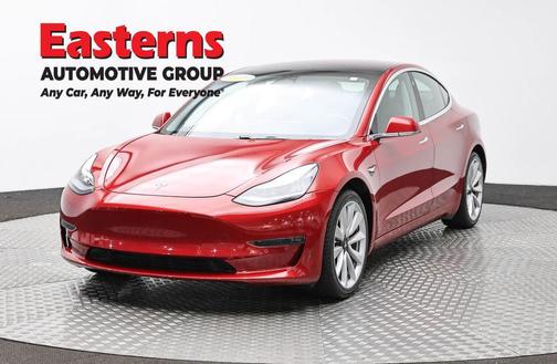 Red Multi-Coat 2018 Tesla Model 3 Long Range