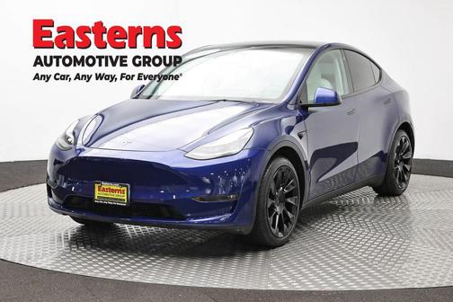 Deep Blue Metallic 2021 Tesla Model Y Long Range Dual Motor All-Wheel Drive