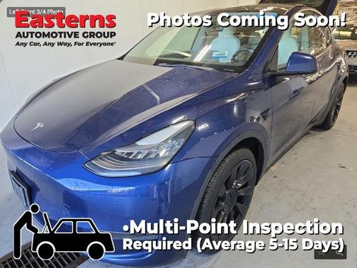 Deep Blue Metallic 2021 Tesla Model Y Long Range Dual Motor All-Wheel Drive